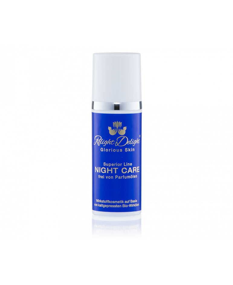 Relight Delight Glorious Skin - Superior Line - Night Care - frei von Parfümölen