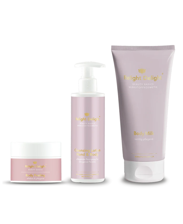 Relight Delight - Pflegeset - Body Happiness 500ml