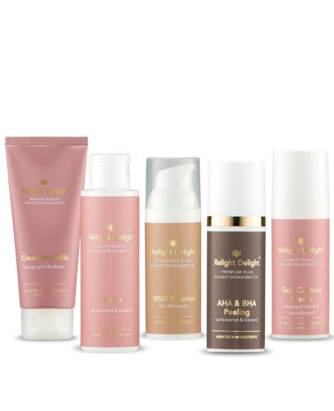 Relight Delight Pflegeset - Clear Skin System