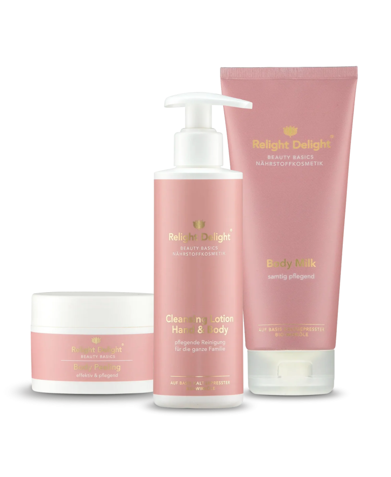 Relight Delight - Pflegeset - Body Happiness 500ml